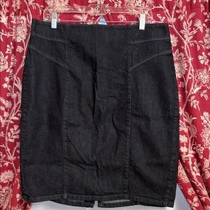 Ann Taylor Black Pencil Skirt